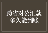 跨省对公汇款到账时间解析：影响因素与优化方案