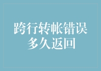 跨行转账错误多久返回？深度解析转账错误的常见情形与处理方法