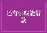 借款的多元化渠道：除传统银行外的融资模式探索