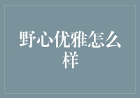 野心优雅：品味与智慧并存的现代成功之道