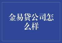 金易贷公司：金融新生态下的信贷服务先锋