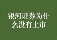 银河证券为何尚未上市？新手必看！