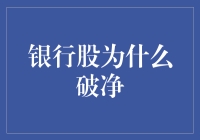 银行股破净：揭开金融机构的神秘面纱