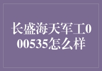 【长盛海天军工000535：成长潜力与未来展望】