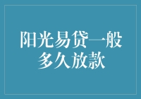 阳光易贷放款速度解析：从申请到到账的全流程指南